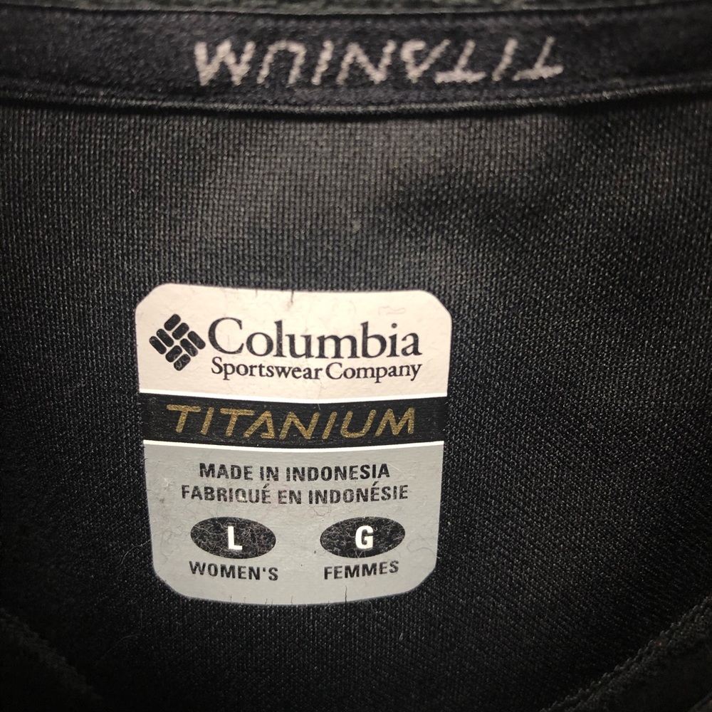 Columbia Titanium Black Vest, Size Large - Picture 3 of 4